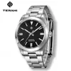 Armbanduhr Terami Business Mechanical ES für Männer Classic 20Bar wasserdichte Superhelle automatische Reloj Home Q240426