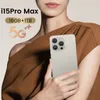 i15 Pro Max Mobile 6.7-inch smartphone 16GB RAM 1TB all-in-one LTE 5G network 7800 mAh fingerprint face recognition 108 megapixel quad-core Android-configured phone