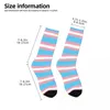 Chaussettes masculines Flag transgenre LGBT Pride Harajuku Super Soft Stockings All Season Long Accessoires pour l'homme Birdal Birthday