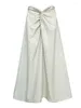 Skirts Pleated Kink Design Faldas Mujer High Waist A-line Skirt Casual Womens Elegant Chic Ropa Spring Moda Clothing