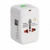 Adaptors All in One Universal International Plug Adapter 2 USB Port World Travel AC Power Charger Adapter AU US UK EU Converter