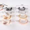 Hair Clips Alloy Round Top Hairpin Bun Cage Minimalist Holder Modern Stylish Stick Girl Headwear Accessories Jewelry