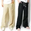 Хлопковые и льняные брюки Taobao, мужские брюки, пляжные брюки, свободные льняные брюки, повседневные брюки, полные товара