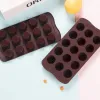 Moldes 1pc Silicone molde doce chocolate molde de molde de molde de panificação de gelatina de amendoim com manteiga de copo de pica de decoração da ferramenta de decoração de acessórios de cozinha acessórios