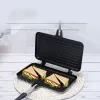 Mögel gas nonstick smörgås maker järnbröd toast frukost maskin pannkaka bakning grill ugn mögel grill stekpanna