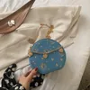 Sacchetti da sera Fashion Sky Sky Round Round Women Borse Cross Generale Luxury Circular Lady Lady Piccola borsa da donna