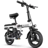 Fiets EU US Stock 2023 Nieuwe 80 km Ebike 14inch Mini Folding Electric Bicycle 48v10a Lithium Batterij Volwassen Urban Mobility Electric Bike