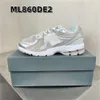 Sneakers Designer Shoes Running Shoes Ny för män och kvinnor mocka Penny Cookie Pink Baby Blue White Salt Trail Lace-Up Unisex Sneakers Storlek 36-45