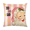 Pillow Christmas Cover Merry Decorations For Home 2024 Ornament Navidad Noel Xmas Gifts Happy Year