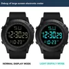 Wristwatches Mens multifunctional military sports waterproof and luminous LED digital childrens large dial student electronics Q240426