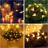 Decorations AlliLit Solar String Light 20 LED Cute Bee Outdoor Wedding Garden Patio Party Christmas Tree Honeybee Starry Fairy Decor Lamp