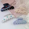 Haarklammern Barrettes Muweordy New Water Diamond Schmetterling Clip Essigsäureklaue Buntes Krabbenhai weiblich