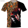 T-shirt per peschere per pesca da pesca da uomo Popularsi in estate 2022 MENS 3D T-shirt a manicotto per pesce gatto Topxw casual