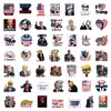 Party Decoration DIY Famous Car Stickers US President Trump Graffiti Decals for Luggage Guitar Cup Motorcycle/Scooter/Fridge/Skateboard/ Helmets Sticker LT948