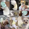 犬のアパレルサマードッグシャツかわいい花柄シャツ子犬薄いソフトベスト猫ソリッドシャツチワワヨーキーファッションペット用品D240426