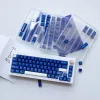 Keyboards Fancylab New Blue Keycaps Cherry Profile Semi transparent Two color Injection Mold Abs Material Adaptation Mechanical Keyboard