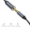 2 в 1 зарядное устройство и аудио -тип C Кабели C -кабели Наушники для наушников разъем Adapter Cable 3,5 мм Aux Наушники для USB -кабелей Android телефоны