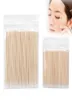 100 PCS Desechable Ultrasmall Cotton SwaB Micro Pincelados Herramienta de extracción de pegamento Madera Cepillo de algodón Mujeres de maquillaje1694606