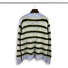 Pulls de créateurs Chandails Retro Classic Fashion Cardigan Sweatshirts Men Sweater LETTER LETTRE ROUND COUP CONTRONT