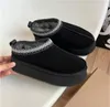 Designer Fur Sheepskin Booties for Women Platform Slide Snow Boot Winter Boot