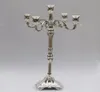 2014 Toppsäljande silverfinish 63 cm Candelabras med 5arms för bröllop eller fest Använd heminredning Användning6890635