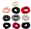 Classics Beautiful cheap Knitted Circle Wool Scarf Shawl Wrap Winter Warm Collar ring for ladies lencos de pescoco femininos3947058