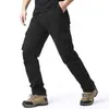 Pantalon masculin masculin printemps et automne Nouveau pantalon de cargaison multi-poche à usure droite lâche