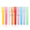 Packing Bottles Wholesale 10Ml Mini Pen Per Bottle Spray Sample Small Empty Containers Fragrances Atomizer Refillable Bottlees Drop De Dhk6M