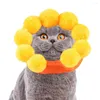 Psa odzież pet imprezę zabawne urocze koty kapelusze banan kaczka słonecznika flamingo tygrysa kreskówka