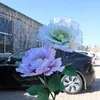 Fiori decorativi da 50 cm filato di seta fiore artificiale decorazione del mariage festa nuziale decorazione per le vacanze all'aperto esposizione gigante gigante falsa