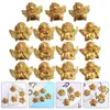 Storage Bottles 15 Pcs Resin Angel Accessories Baby Scrapbook Charms Jewelry Making Earrings Delicate Phone Shell Decors Flatback