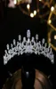 Princesse à la mode zircon Tiaras Sweet 16 filles Accessoires de cheveux de mariage simples femmes couronnes de mariée cristaux Tiaras Y2007271767366