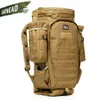 911 Militar combinados Mochila 60L de grande capacidade Rifle Macks Macks Men Viagem Trekking Tactical Assault Knapsack T190287i