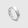 كلاسيكي رجعية مصمم خاتم مزدوج G Rings for Women Men Hip Hop Punk Style 925 Silver Ring Craft Skull Designer Jewelry Ring Ring Moissanite Ring