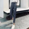 Capris TB New Office Lady Castary Grey Suit Pants女性ブラッククラシックナインポイントパンツ女性ストリートウェア韓国ファッションストレートパンツ