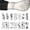 OB8N Tattoo Transfer 1 Sheet Waterproof Temporary Tattoo Fake Flash Tattoo Stickers Cat Heart Body Art New Design Fake Women Men Tattoos #280878 240426