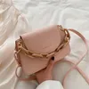 Schoudertassen Korea Ulzzang Solid Color Vintage Ins Women Messenger Bag Casual Dames Fashion Chic mobiele telefoon Bagag