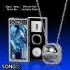 Hörlurar SongX S07 inear trådlösa hörlurar utrymme TWS Bluetooth 5.2 Enc Noise Reduction HiFi Stereo hörlurar för Xiaomi Samsung iPhone