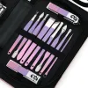 Kits Hot Manicure Tool Set rostfritt stål Personlig vård Nagelklippare Beauty Clippers Combination Set