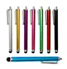 9.0 PEN SCRET TUCT 500PCS MÉTAL CAPACIENTS SCREAL STYLLUS stylos Touch Styl pour Samsung iPhone portable Tablet PC 10 Couleurs