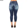 Women's Jeans Women Ripped Boyfriend Stretch Distressed Destroyed Denim Pants High Waist BuLifting Skinny Slim Fit Pencil