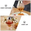 Set di stoviglie 2 pezzi premium honey sciroppo per il ristorante (trasparente)