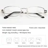 Solglasögon Nywooh Glaslins Läsglasögon Män kvinnor Presbyopia förstorar klara kristalllinser Anti-Scratch Diopter Eyewear 150 250 350