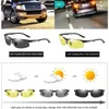 Sonnenbrille Dofta Photopigment Polarisierte Sonnenbrille für Männer Aluminium Magnesium Fahren für Männer Tages Nachtsicht Fahren Sie Schutzbrille gelb 518XW