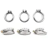 Nxy Cockrings Chaste Bird 316 Stainless Steel Super Small Cock Cage Arc Penis Ring Male Chastity Device Sex Toys Prevent Extramarital 240427