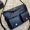 Designer clássico de mochila pequena mochila Padrão de diamante feminino ombro clássico lady moda bolsa de couro