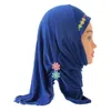 Bandanas Durag H041 is a cute headscarf suitable for young girls aged 2-5 featuring beautiful floral Muslim headscarfs and Islamic headscarf hats 240426