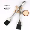 Tools Sell Silicone Basting Brushes Bbq Stainless Steel Handle Oil Brush Cooking Butter Bread Pastry Baking