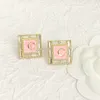 Mieszane proste 18-krotnie złoto luksusowe klasyczne projektanci marki litery Stud Geometryczne słynne kobiety wysokiej jakości perłowe kolczyki na przyjęcie weselne kiderlry cUD2404271