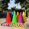 Sports Toys Throwing Rings Kids Games Carnival Party Fun Adults Soccer Cones For Training Playground Parent Child Interaction 240420